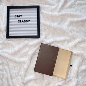 Louis Vuitton Brown Wallet Box